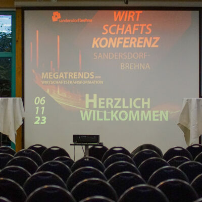 Bild vergrößern: Wirtschaftskonferenz der Stadt Sandersdorf-Brehna am 6. November 2023