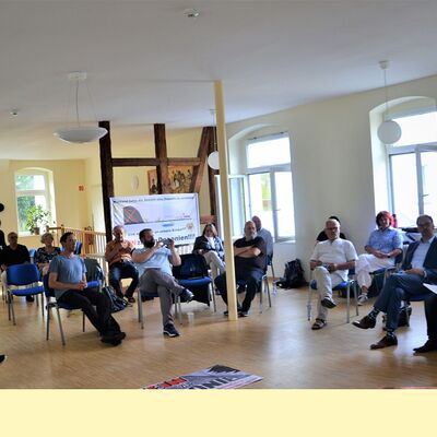 Bild vergrößern: Bürgerinitiative Pro Roitzsch bei der Politischen Runde 2020 in Reinstedt