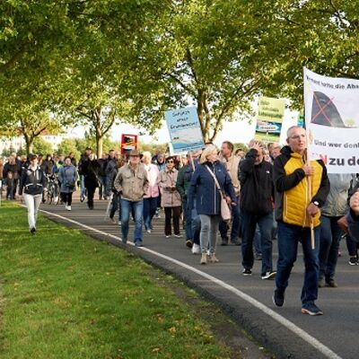 Bild vergrößern: Bürgerinitiative Pro Roitzsch zur Demo am 27.09.2022 in Roitzsch