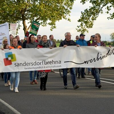 Bild vergrößern: Bürgerinitiative Pro Roitzsch zur Demo am 27.09.2022 in Roitzsch