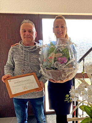 25-jhriges Jubilum des Schweibetriebs Frank Schmidt