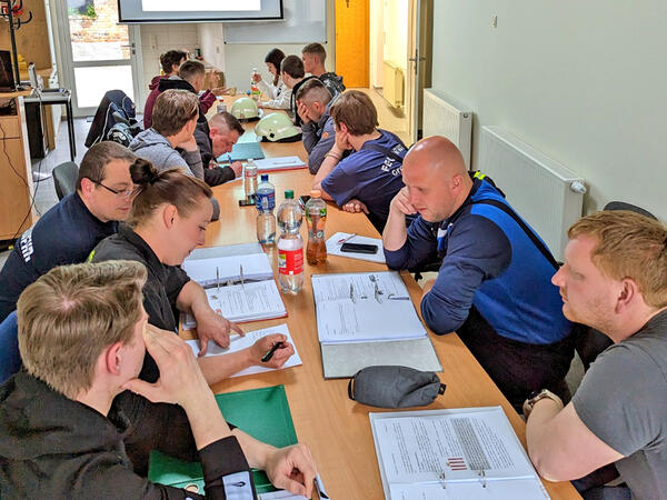 Grundlehrgang 2023 bei der Feuerwehr Sandersdorf-Brehna