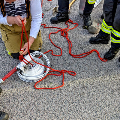 Bild vergrößern: Grundlehrgang 2023 bei der Feuerwehr Sandersdorf-Brehna