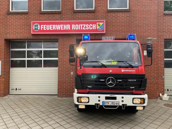 Feuerwehr Roitzsch - Das Einsatzfahrzeug der Feuerwehr Roitzsch.