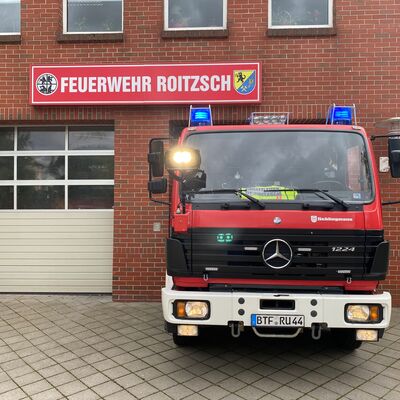 Bild vergrößern: Feuerwehr Roitzsch - Das Einsatzfahrzeug der Feuerwehr Roitzsch.