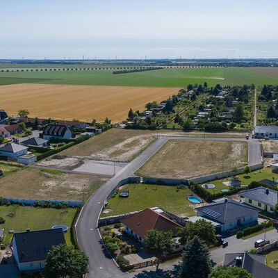 Bild vergrößern: Baugebiet in Renneritz - Luftaufnahme