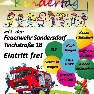 Kinderfest bei der Feuerwehr Sandersdorf 