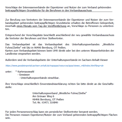 Text UHV Westliche Fuhne/Ziethe