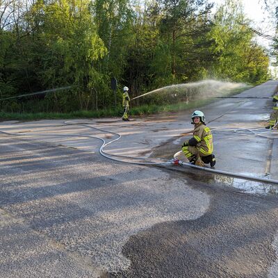 Bild vergrößern: Truppmannlehrgang 2024 der Freiwilligen Feuerwehr Sandersdorf-Brehna