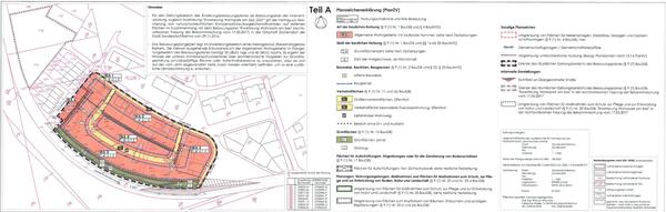 Zscherndorf B-Plan Wohnpark am See - Planzeichnung
