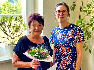 Bild vergrößern: Simone Engefehr ist erneut Ortsbürgermeisterin von Petersroda