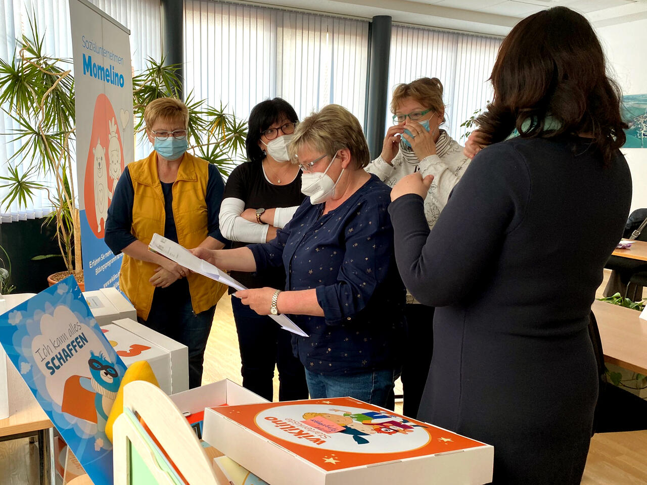 Bild vergrößern: Vertraut werden mit neuen Inhalten
