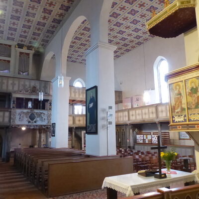 Bild vergrößern: Impression der Stadt- und Klosterkirche Brehna 2017