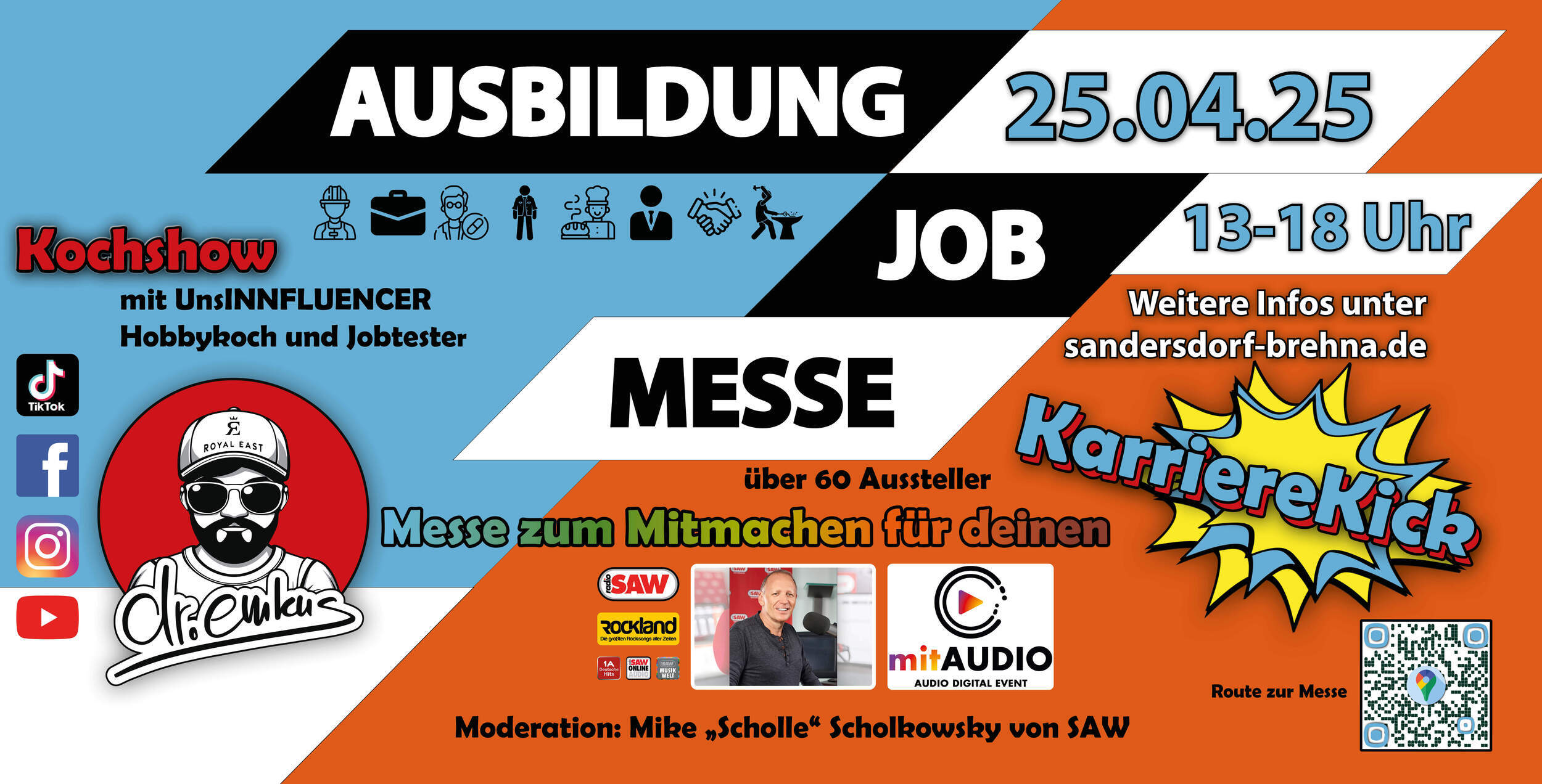 Plakat Job- und Ausbildungsmesse 2025
