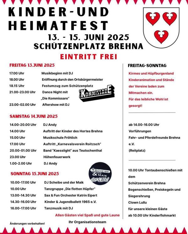 Kinder und Heimatfest