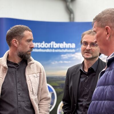 Bild vergrößern: Impressionen von der Übergabe des Fördermittelbescheids
