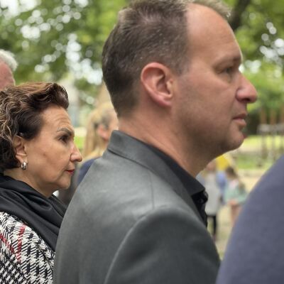 Bild vergrößern: Impressionen von der Übergabe des Fördermittelbescheids