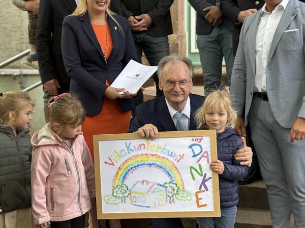 Impressionen von der Übergabe des Fördermittelbescheids