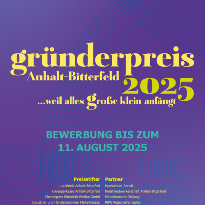Plakat Gründerpreis