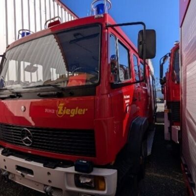 Bild vergrößern: Feuerwehrfahrzeug der Stadt Sandersdorf-Brehna