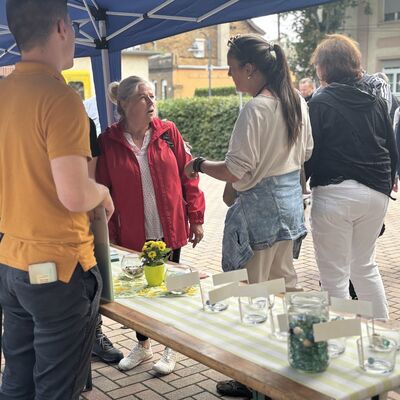 Bild vergrößern: Impressionen von der ISEK Bürgerveranstaltung am 5. August 2025 in Zscherndorf