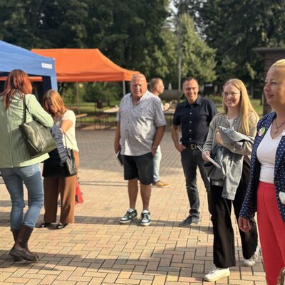 Bild vergrößern: Impressionen von der ISEK Bürgerveranstaltung am 5. August 2025 in Zscherndorf