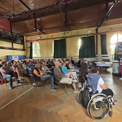 Bild vergrößern: Impressionen von der ISEK Bürgerveranstaltung am 5. August 2025 in Zscherndorf
