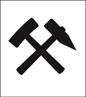 Wappensymbol Bergmannsgez&auml;he