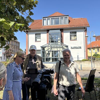 Bild vergr&ouml;&szlig;ern: Pressegespr&auml;ch Pr&auml;sentation Stadtwappenentw&uuml;rfe