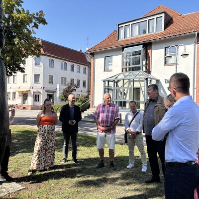 Bild vergr&ouml;&szlig;ern: Pressegespr&auml;ch Pr&auml;sentation Stadtwappenentw&uuml;rfe