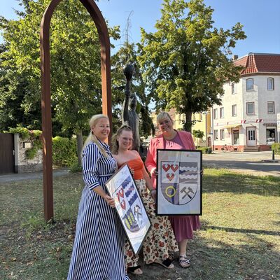 Bild vergr&ouml;&szlig;ern: Pressegespr&auml;ch Pr&auml;sentation Stadtwappenentw&uuml;rfe