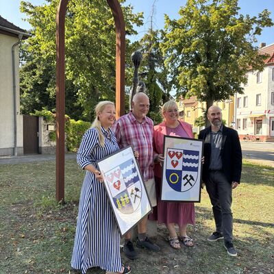 Bild vergr&ouml;&szlig;ern: Pressegespr&auml;ch Pr&auml;sentation Stadtwappenentw&uuml;rfe