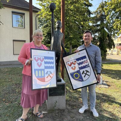 Bild vergr&ouml;&szlig;ern: Pressegespr&auml;ch Pr&auml;sentation Stadtwappenentw&uuml;rfe