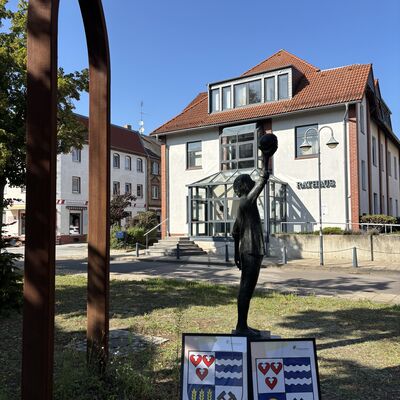 Bild vergr&ouml;&szlig;ern: Pressegespr&auml;ch Pr&auml;sentation Stadtwappenentw&uuml;rfe