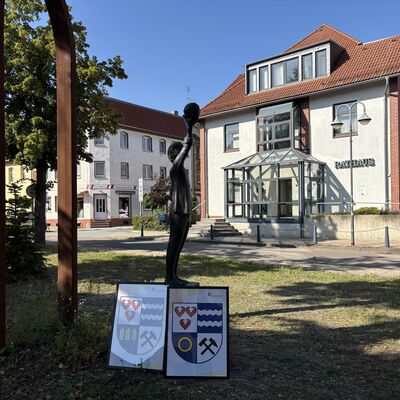 Bild vergr&ouml;&szlig;ern: Pressegespr&auml;ch Pr&auml;sentation Stadtwappenentw&uuml;rfe
