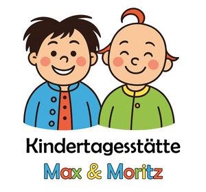 Bild vergr&ouml;&szlig;ern: Logo der Kita Max und Moritz - erstellt 2025