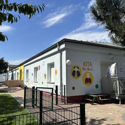 Bild vergr&ouml;&szlig;ern: Der Eingangsbereich der Kita "Max und Moritz".