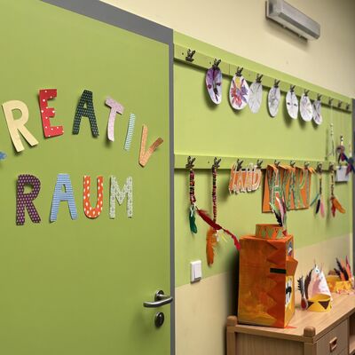 Bild vergr&ouml;&szlig;ern: Ein Blick auf den Kreativraum.