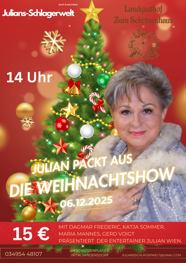 Red Christmas Party Flyer