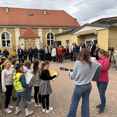 Bild vergrößern: Impressionen von der Fördermittelbescheidübergabe