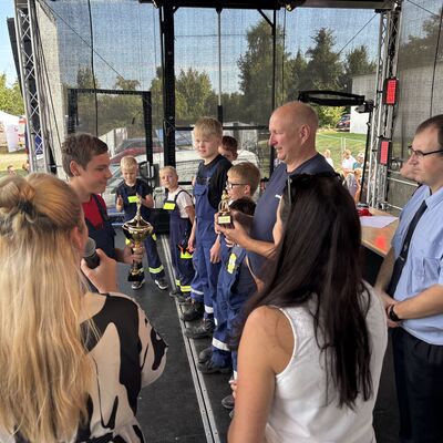Bild vergr&ouml;&szlig;ern: Impressionen vom Wettkampf der Kinder- und Jugendfeuerwehren von Sandersdorf-Brehna