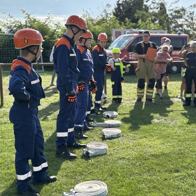 Bild vergr&ouml;&szlig;ern: Impressionen vom Wettkampf der Kinder- und Jugendfeuerwehren von Sandersdorf-Brehna