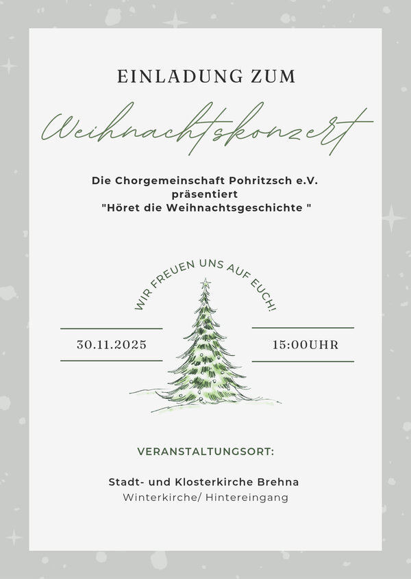 Grün Weiß Schwarz Illustrativ Weihnachten Weihnachtsfeier Firmenfeier Einla_20251009_155720_0000