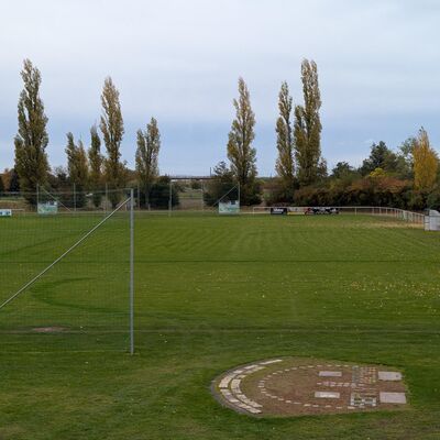 Bild vergrößern: Neue Beregnungsanlage für den TSV Brehna