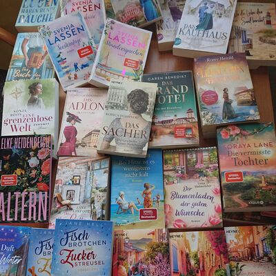 Bild vergrößern: Neuerwerbungen der Bibliothek Sandersdorf Herbst 2025