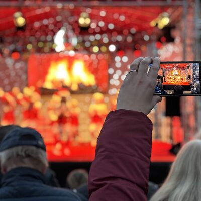 Bild vergr&ouml;&szlig;ern: Impression vom Weihnachtsmarkt Sandersdorf-Brehna 2025