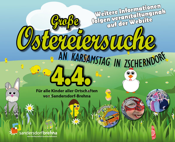 Ostereiersuche in Zscherndorf 2026