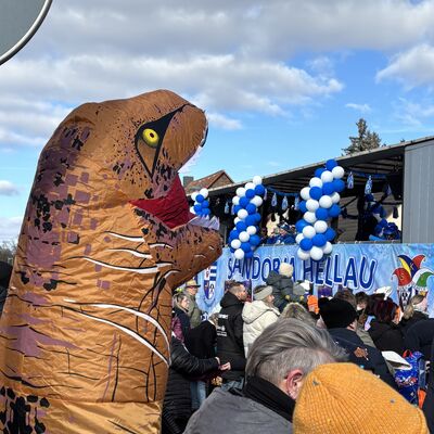 Bild vergr&ouml;&szlig;ern: Impression vom Karnevalsumzug in Sandersdorf 2026