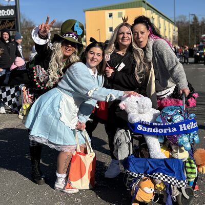 Bild vergr&ouml;&szlig;ern: Impression vom Karnevalsumzug in Sandersdorf 2026