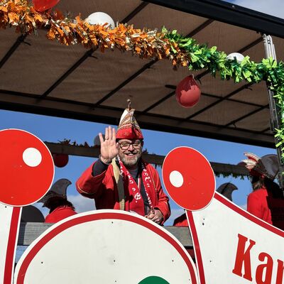 Bild vergr&ouml;&szlig;ern: Impression vom Karnevalsumzug in Sandersdorf 2026